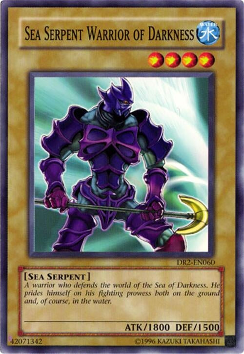 Image for Sea Serpent Warrior of Darkness (Dark Revelation Volume 2) (DR2-EN060) - YuGiOh