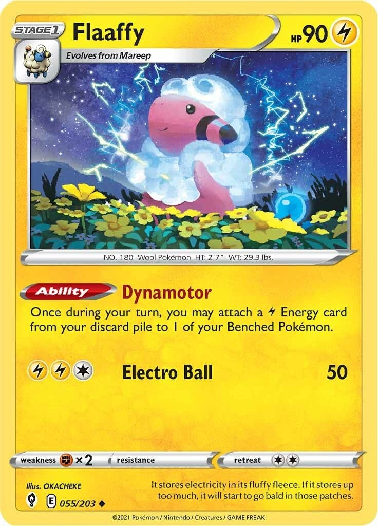 Image for Flaaffy (SWSH07: Evolving Skies) (055/203) - Pokemon