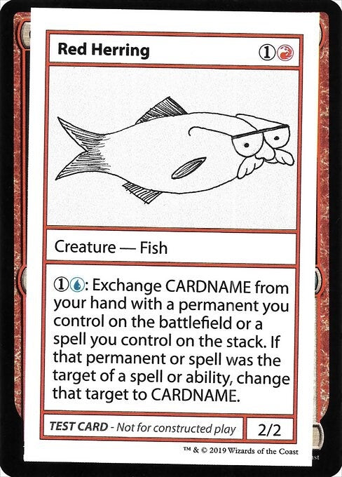 Image for Red Herring (No PW Symbol) (Mystery Booster: Convention Edition Exclusives) - Magic: The Gathering