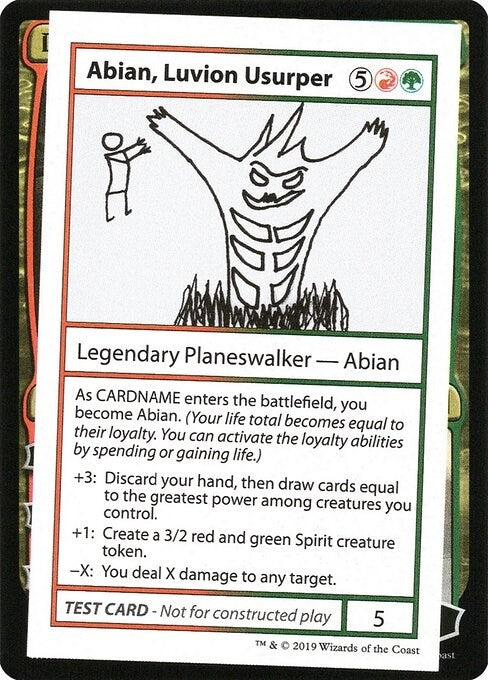 Image for Abian, Luvion Usurper (No PW Symbol) (Mystery Booster: Convention Edition Exclusives) - Magic: The Gathering