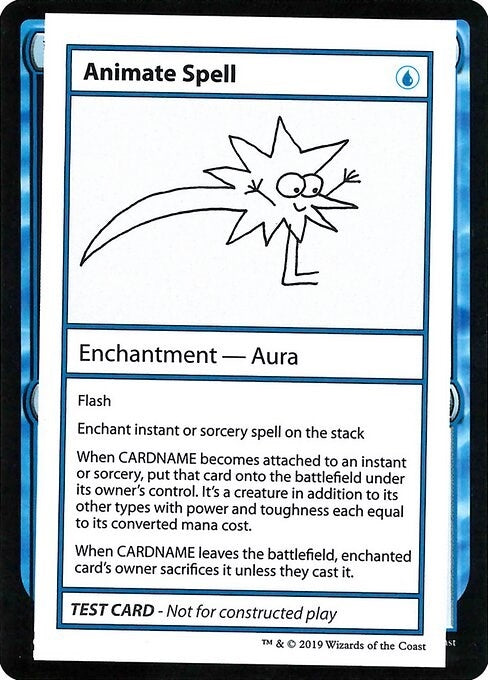 Image for Animate Spell (No PW Symbol) (Mystery Booster: Convention Edition Exclusives) - Magic: The Gathering