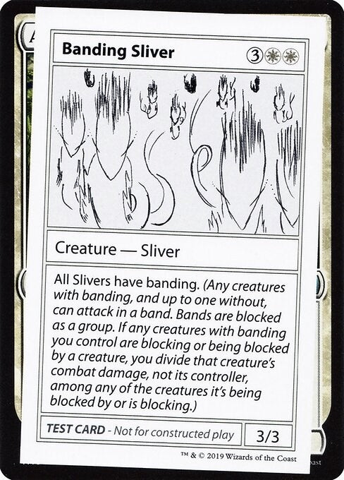 Image for Banding Sliver (No PW Symbol) (Mystery Booster: Convention Edition Exclusives) - Magic: The Gathering