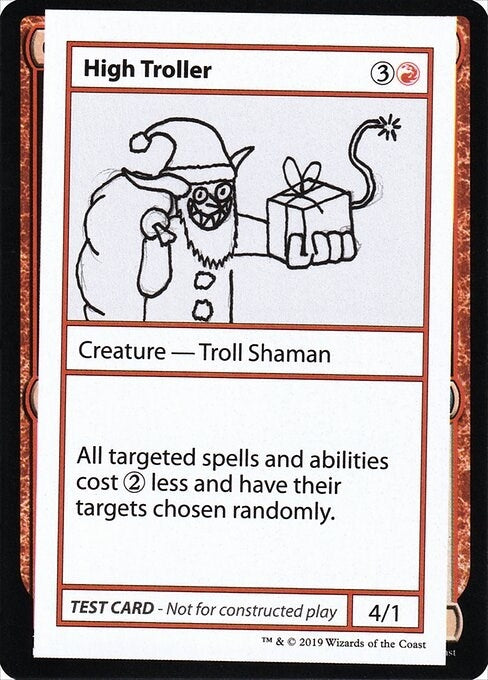 Image for High Troller (No PW Symbol) (Mystery Booster: Convention Edition Exclusives) - Magic: The Gathering