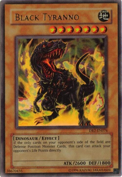 Image for Black Tyranno (Dark Revelation Volume 2) (DR2-EN076) - YuGiOh