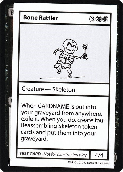 Image for Bone Rattler (No PW Symbol) (Mystery Booster: Convention Edition Exclusives) - Magic: The Gathering