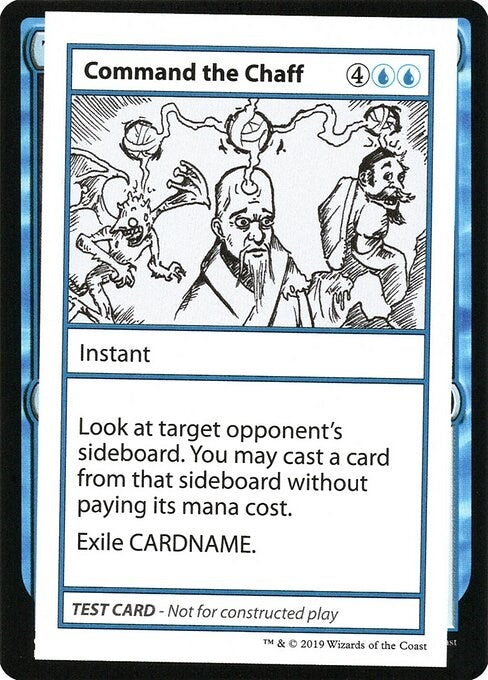 Image for Command the Chaff (No PW Symbol) (Mystery Booster: Convention Edition Exclusives) - Magic: The Gathering