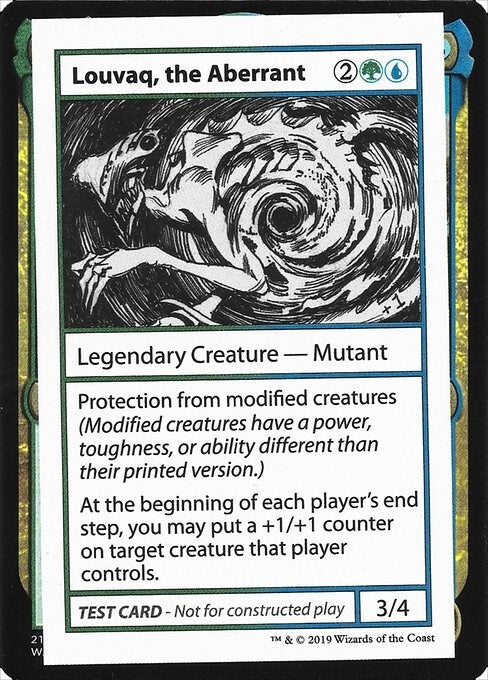 Image for Louvaq, the Aberrant (No PW Symbol) (Mystery Booster: Convention Edition Exclusives) - Magic: The Gathering