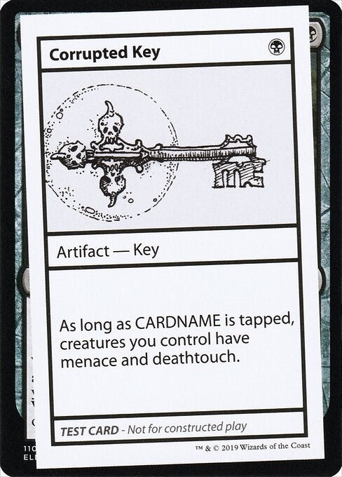 Image for Corrupted Key (No PW Symbol) (Mystery Booster: Convention Edition Exclusives) - Magic: The Gathering