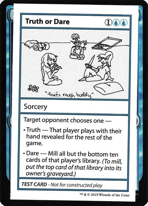 Image for Truth or Dare (No PW Symbol) (Mystery Booster: Convention Edition Exclusives) - Magic: The Gathering