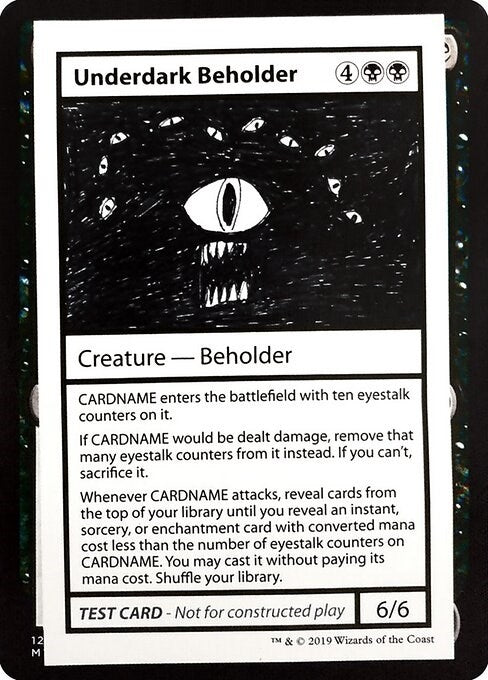 Image for Underdark Beholder (No PW Symbol) (Mystery Booster: Convention Edition Exclusives) - Magic: The Gathering