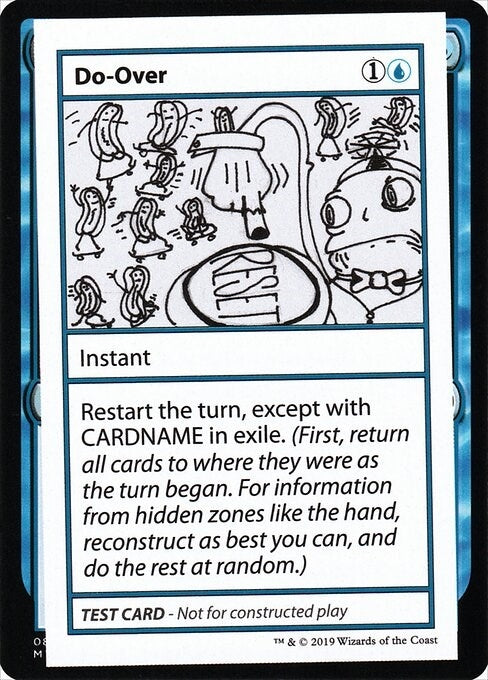 Image for Do-Over (No PW Symbol) (Mystery Booster: Convention Edition Exclusives) - Magic: The Gathering