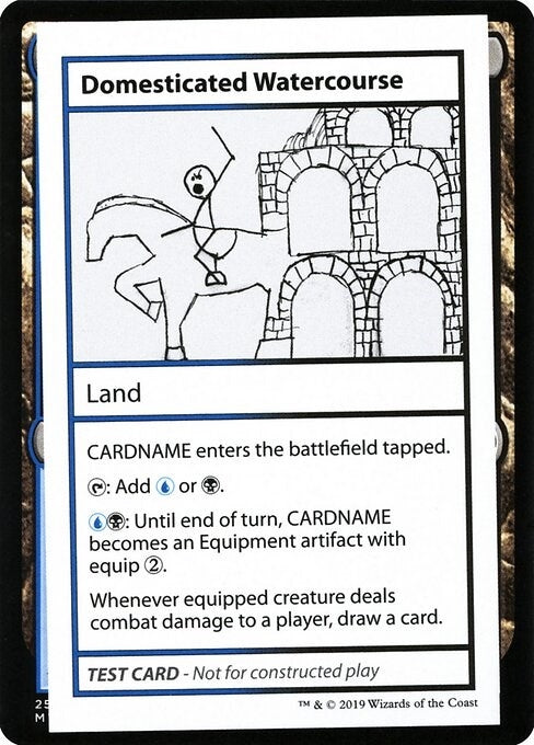 Image for Domesticated Watercourse (No PW Symbol) (Mystery Booster: Convention Edition Exclusives) - Magic: The Gathering