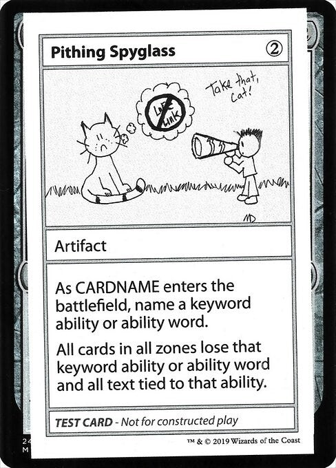 Image for Pithing Spyglass (No PW Symbol) (Mystery Booster: Convention Edition Exclusives) - Magic: The Gathering