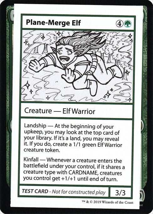 Image for Plane-Merge Elf (No PW Symbol) (Mystery Booster: Convention Edition Exclusives) - Magic: The Gathering