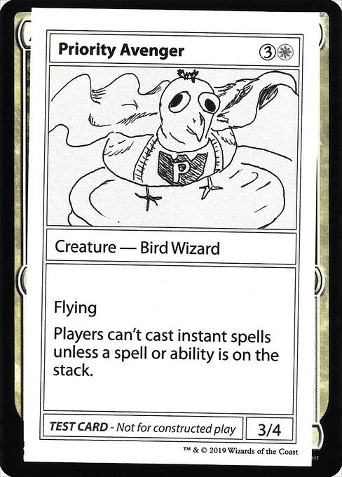 Image for Priority Avenger (No PW Symbol) (Mystery Booster: Convention Edition Exclusives) - Magic: The Gathering