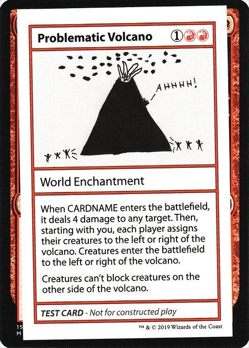 Image for Problematic Volcano (No PW Symbol) (Mystery Booster: Convention Edition Exclusives) - Magic: The Gathering