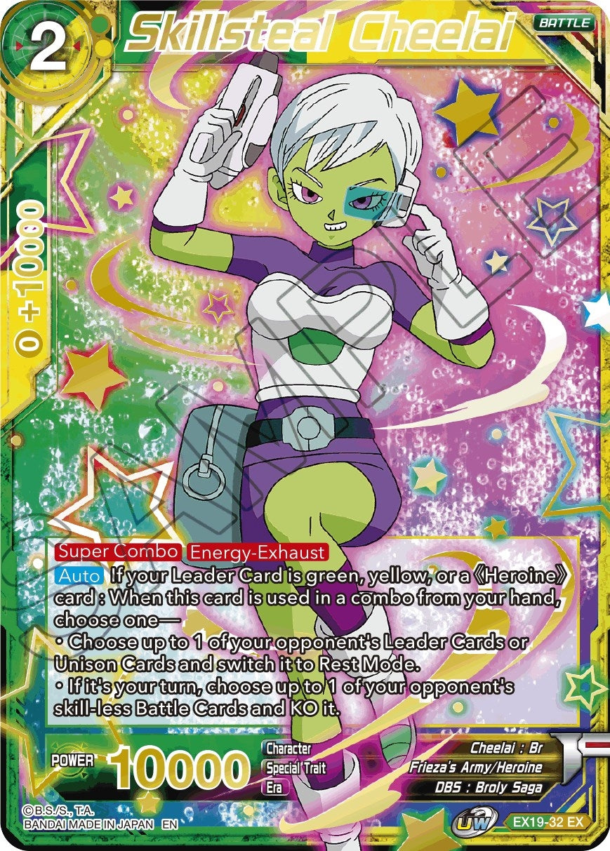Image for Skillsteal Cheelai (Special Anniversary Set 2021) (EX19-32) - Dragon Ball Super: Masters