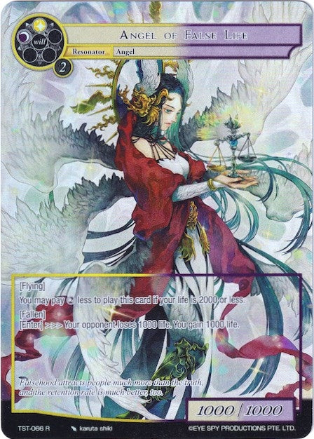 Image for Angel of False Life (Full Art) (The Seventh) (TST-066) - Force of Will