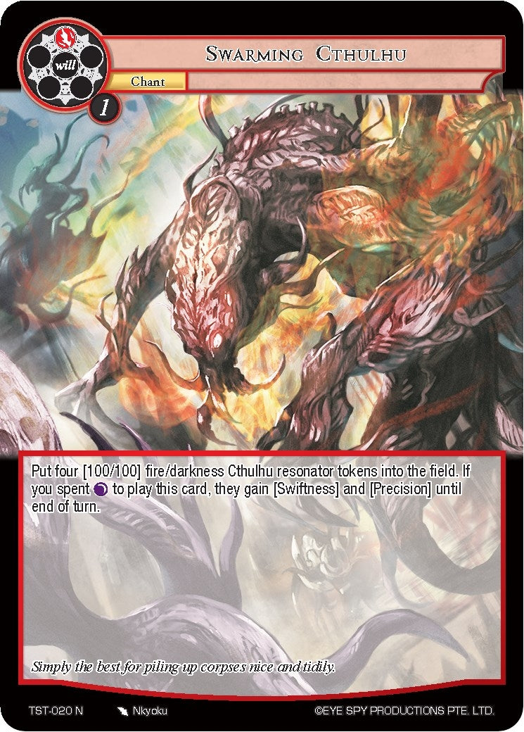 Image for Swarming Cthulhu (The Seventh) (TST-020) - Force of Will