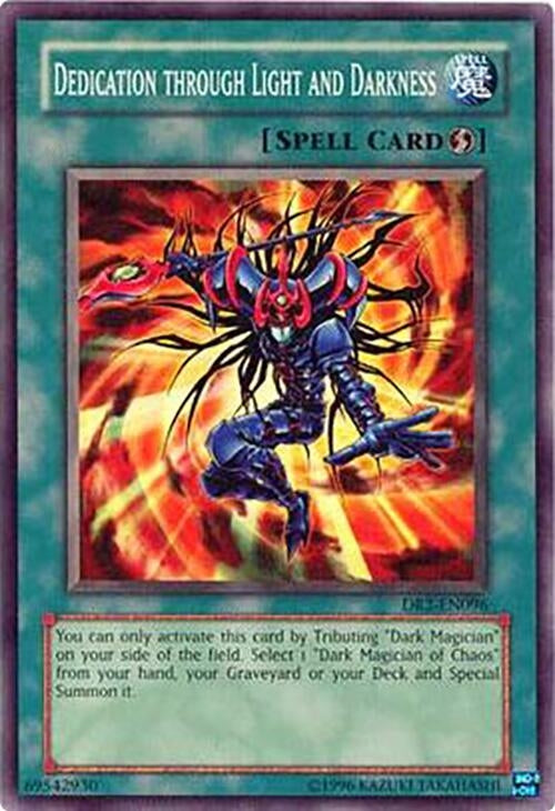Image for Dedication through Light and Darkness (Dark Revelation Volume 2) (DR2-EN096) - YuGiOh