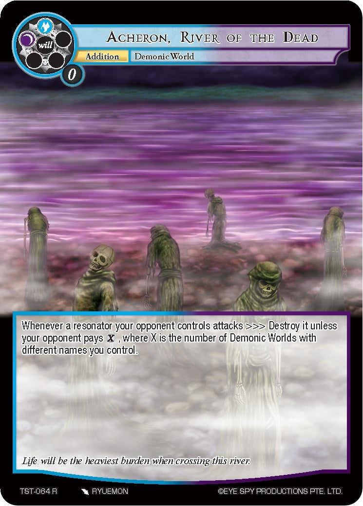 Image for Acheron, River of The Dead (The Seventh) (TST-064) - Force of Will