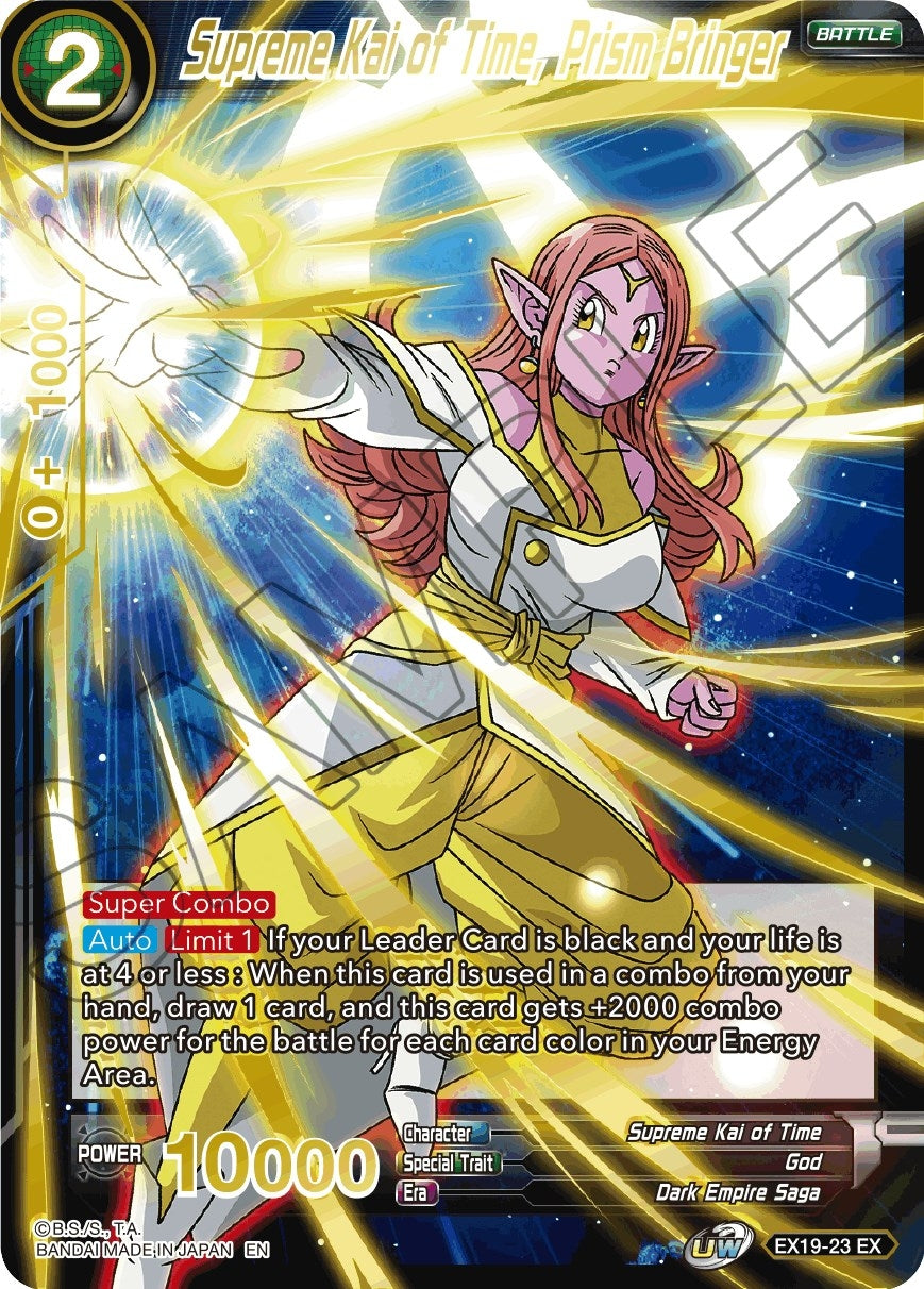 Image for Supreme Kai of Time, Prism Bringer (Special Anniversary Set 2021) (EX19-23) - Dragon Ball Super: Masters