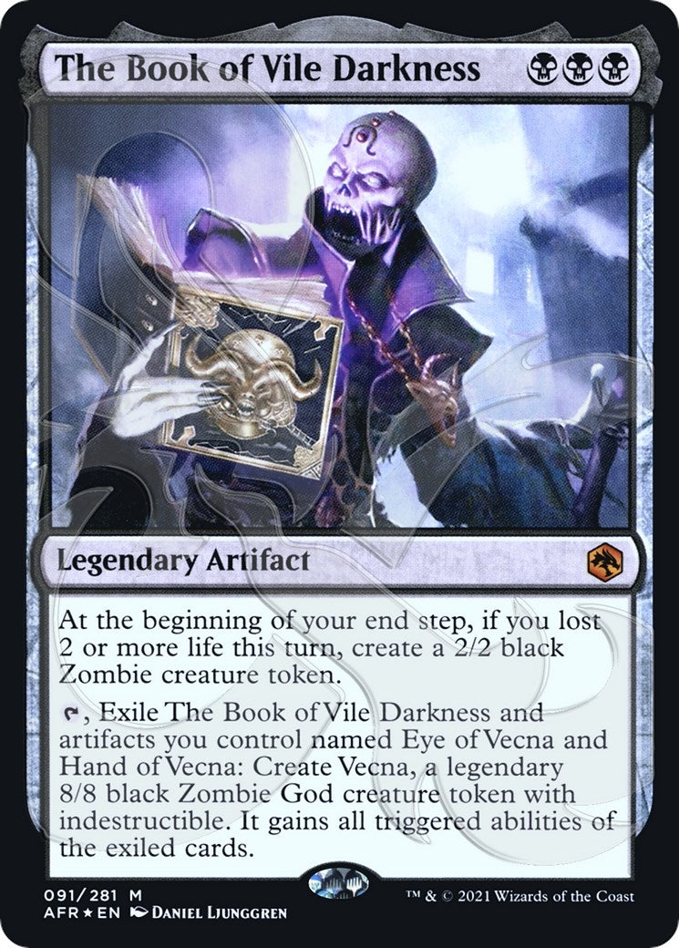 Image for The Book of Vile Darkness (AFR Ampersand Promos) (91) - Magic: The Gathering