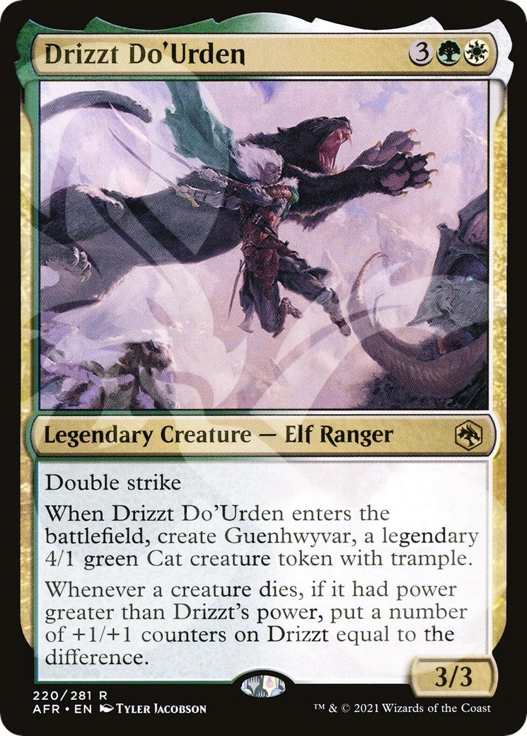 Image for Drizzt Do'Urden (AFR Ampersand Promos) (220) - Magic: The Gathering