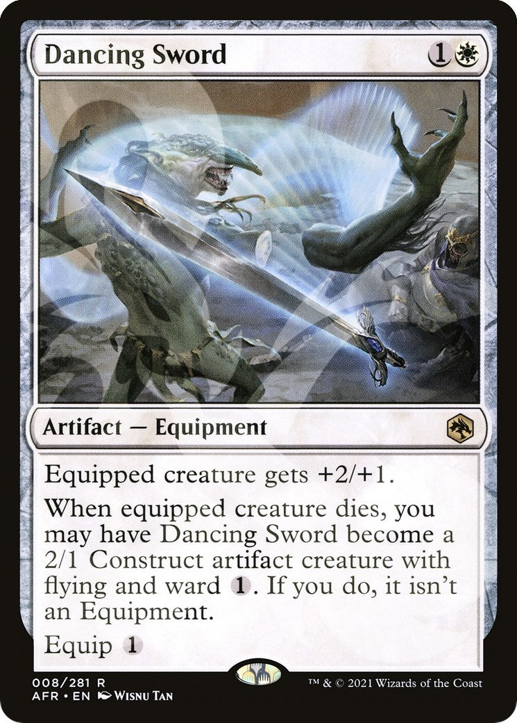 Image for Dancing Sword (AFR Ampersand Promos) (8) - Magic: The Gathering