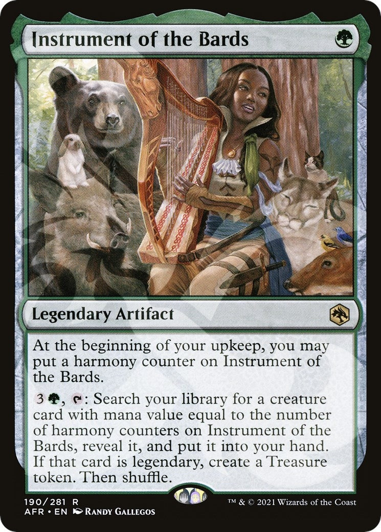 Image for Instrument of the Bards (AFR Ampersand Promos) (190) - Magic: The Gathering