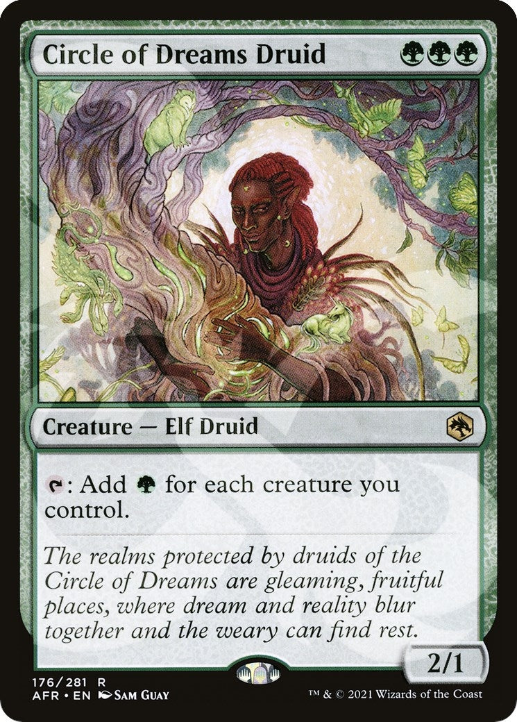 Image for Circle of Dreams Druid (AFR Ampersand Promos) (176) - Magic: The Gathering