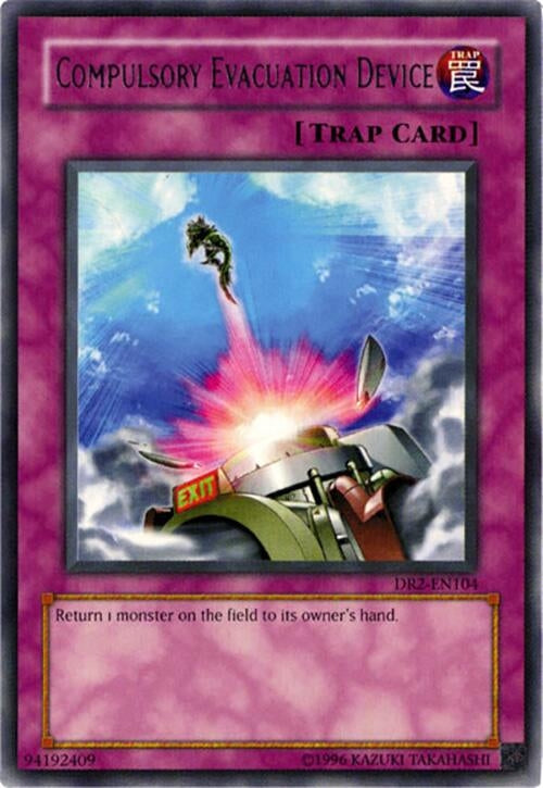 Image for Compulsory Evacuation Device (Dark Revelation Volume 2) (DR2-EN104) - YuGiOh