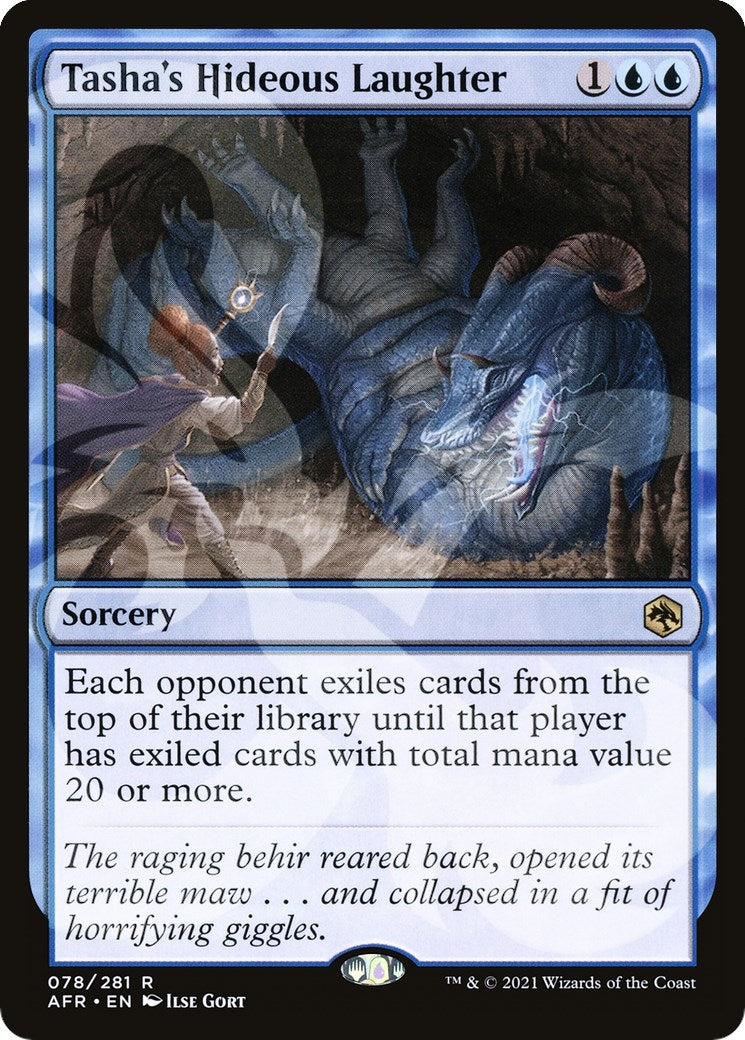 Image for Tasha's Hideous Laughter (AFR Ampersand Promos) (78) - Magic: The Gathering