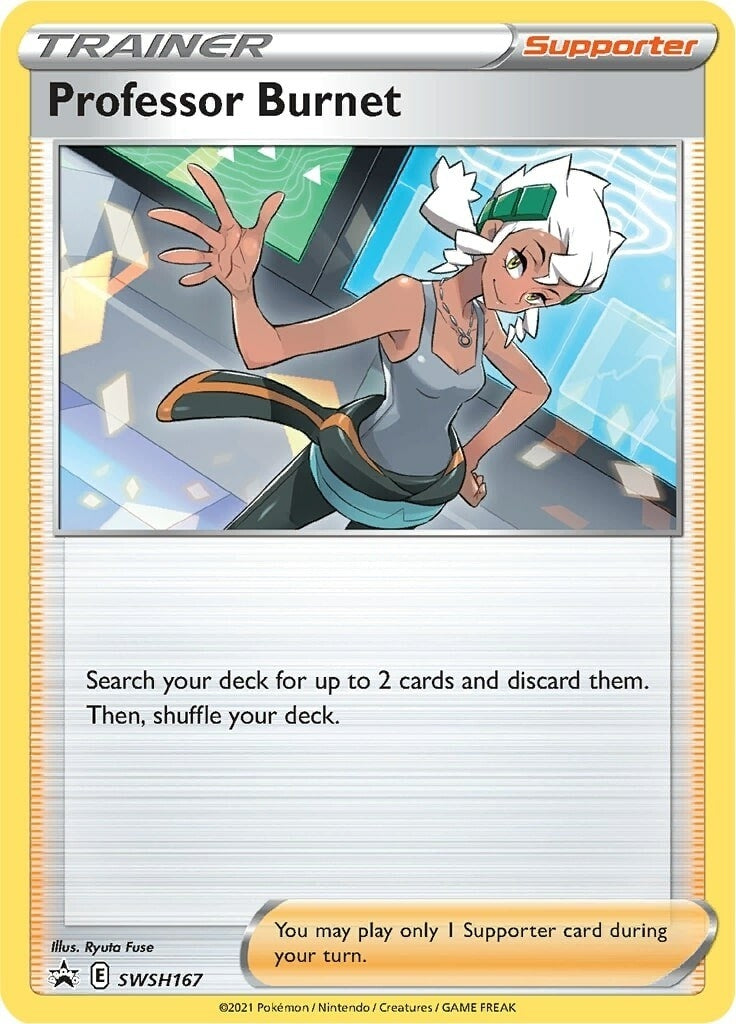 Image for Professor Burnet - SWSH167 (SWSH: Sword & Shield Promo Cards) (SWSH167) - Pokemon