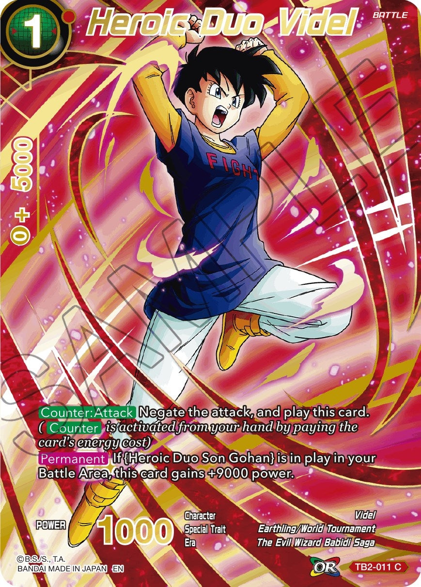 Image for Heroic Duo Videl (Alternate Art) (Special Anniversary Set 2021) (TB2-011) - Dragon Ball Super: Masters