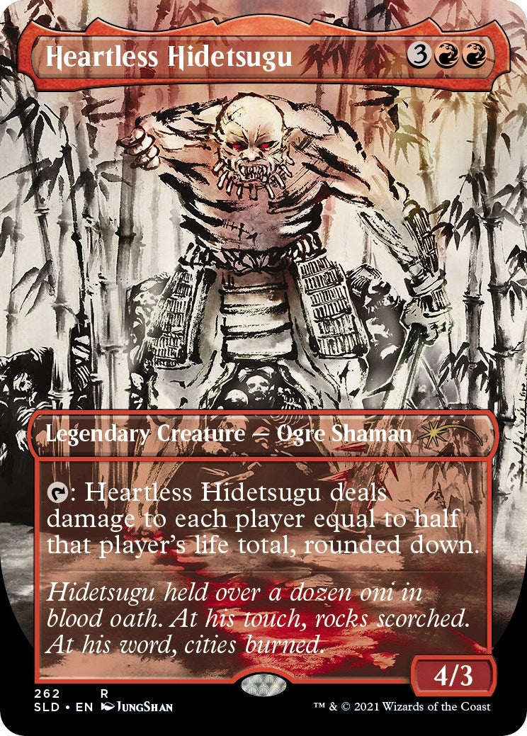Image for Heartless Hidetsugu (Secret Lair Drop Series) (262) - Magic: The Gathering