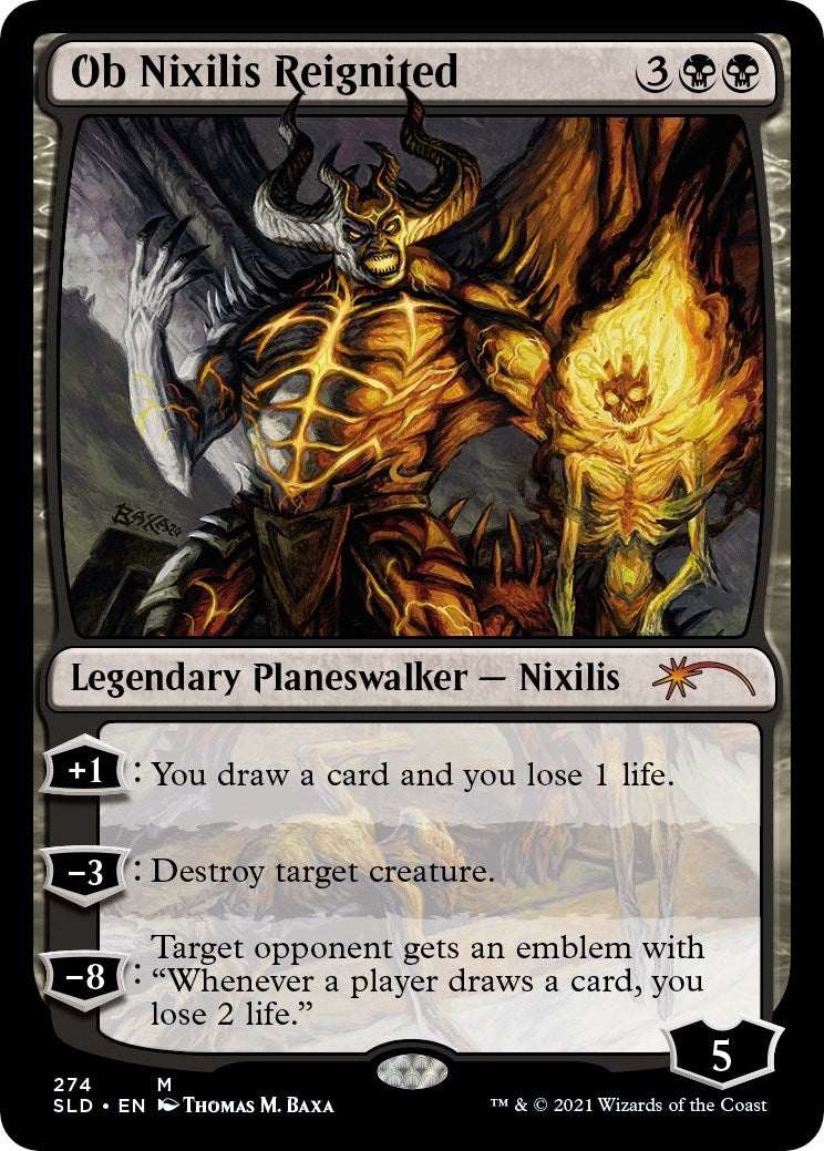 Image for Ob Nixilis Reignited (Secret Lair Drop Series) (274) - Magic: The Gathering