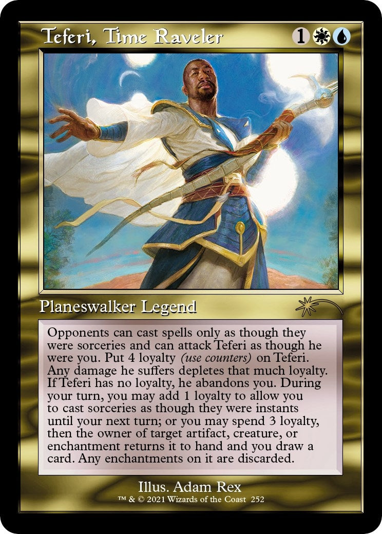 Image for Teferi, Time Raveler (Secret Lair Drop Series) (252) - Magic: The Gathering
