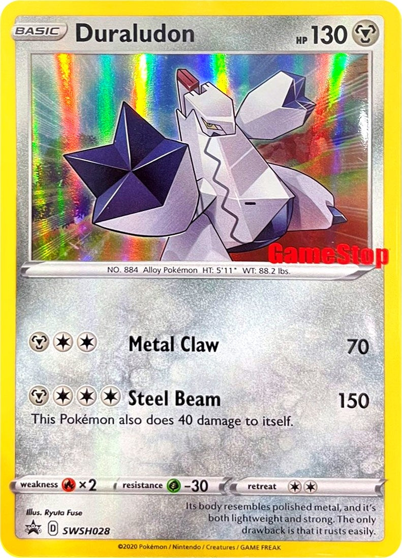 Image for Duraludon - SWSH028 (Gamestop Exclusive) (Miscellaneous Cards & Products) (SWSH028) - Pokemon