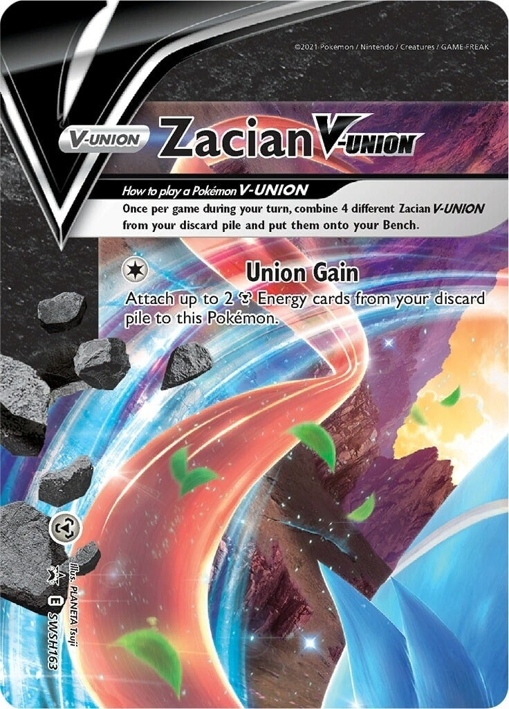 Image for Zacian V-UNION - SWSH163 (SWSH: Sword & Shield Promo Cards) (SWSH163) - Pokemon