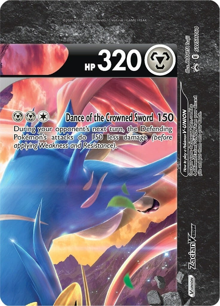 Image for Zacian V-UNION - SWSH164 (SWSH: Sword & Shield Promo Cards) (SWSH164) - Pokemon
