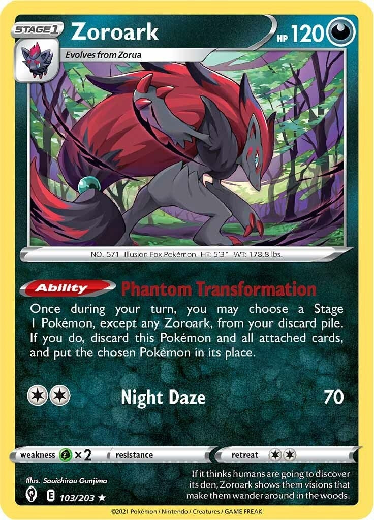 Image for Zoroark (Deck Exclusives) (103/203) - Pokemon