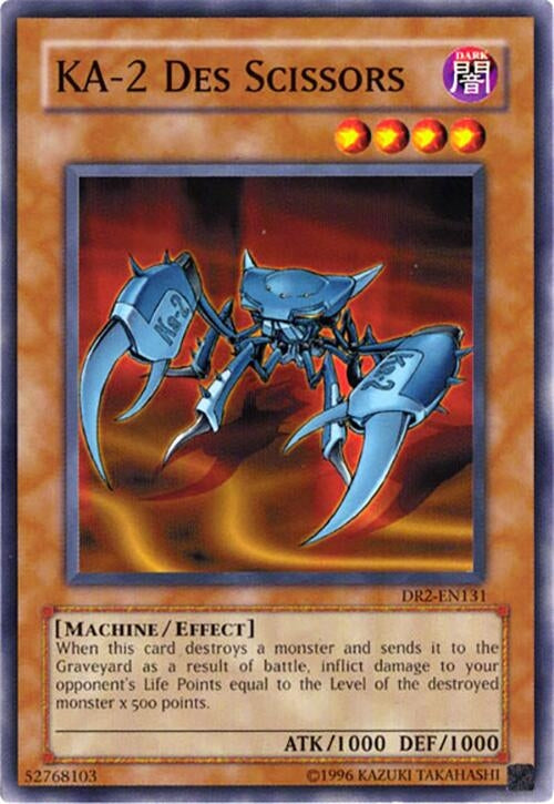 Image for KA-2 Des Scissors (Dark Revelation Volume 2) (DR2-EN131) - YuGiOh