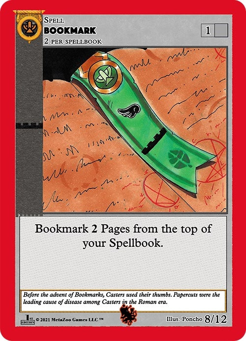 Image for Bookmark (Hopkinsville Goblin King) (Cryptid Nation: First Edition Tribal Theme Decks) (8) - MetaZoo