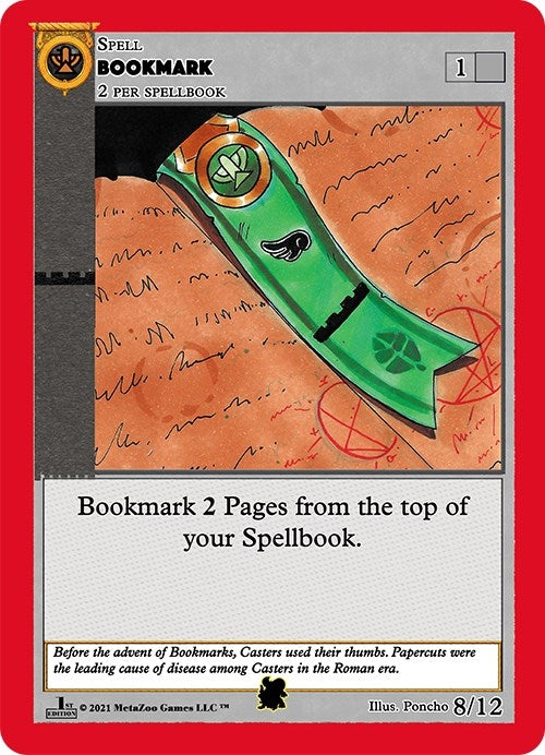 Image for Bookmark (Salamander Queen) (Cryptid Nation: First Edition Tribal Theme Decks) (8) - MetaZoo