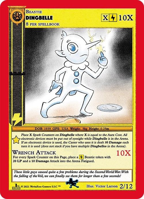 Image for Dingbelle (Cryptid Nation: First Edition Tribal Theme Decks) (2) - MetaZoo