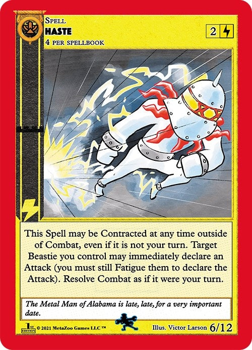 Image for Haste (Cryptid Nation: First Edition Tribal Theme Decks) (6) - MetaZoo