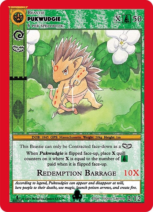 Image for Pukwudgie (Cryptid Nation: First Edition Tribal Theme Decks) (2) - MetaZoo