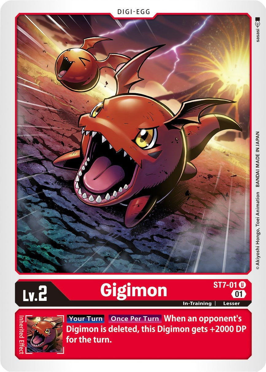 Image for Gigimon (ST-7) (ST7-01 U) - Digimon Card Game