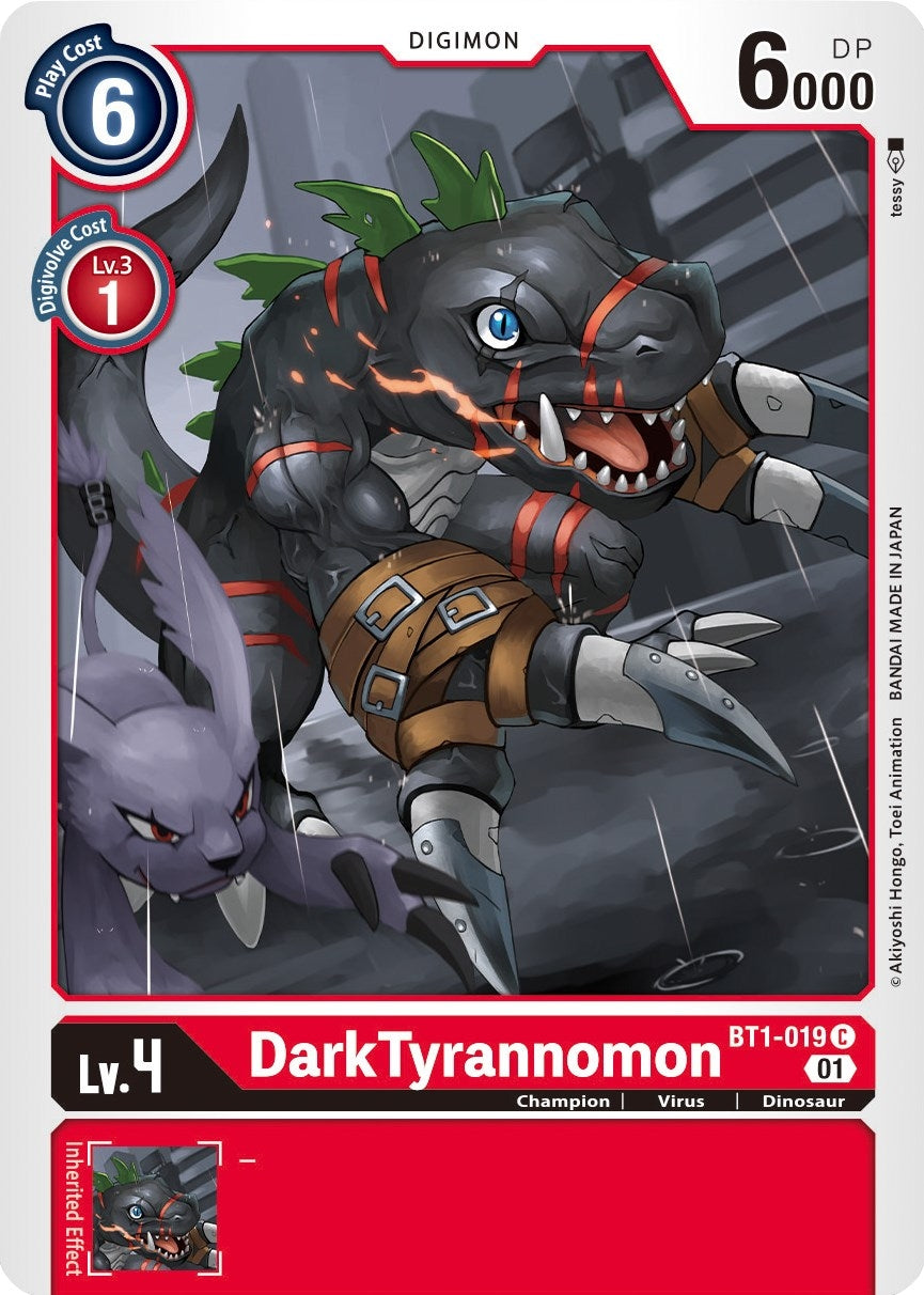 Image for DarkTyrannomon - BT1-019 (Alternate Art) (ST-7) (BT1-019 C) - Digimon Card Game